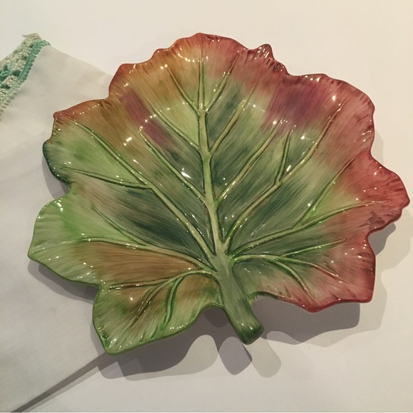 ‼️SOLD‼️Fitz & Floyd Leaf Dish - Picture 6 of 7